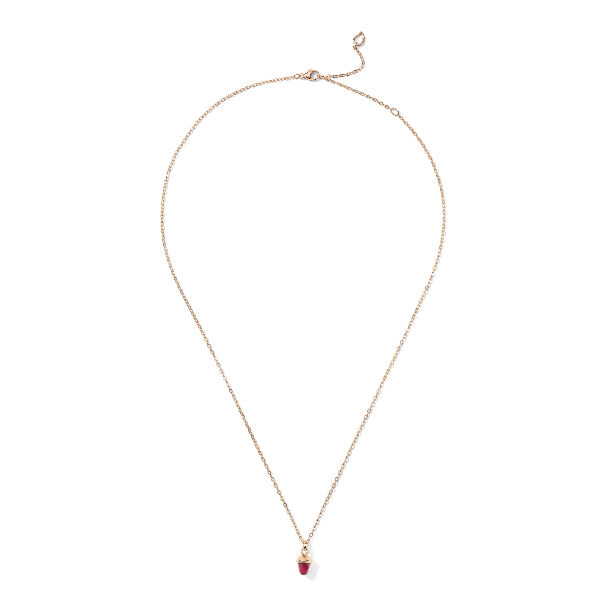 Tamara Comolli myMIKADO Halskette mit Rosa Turmalin (N-MM-TuRo-rg) aus Roségold mit Turmalin