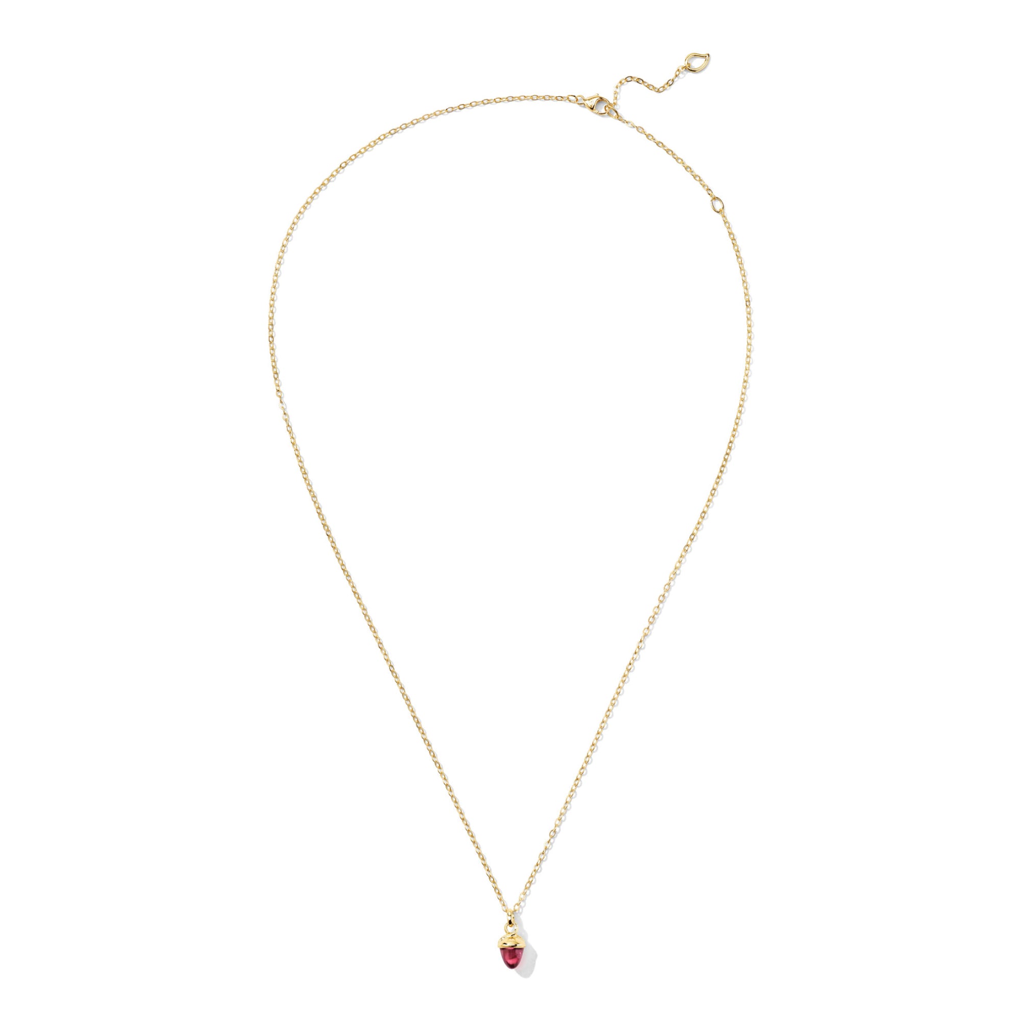 Tamara Comolli myMIKADO Halskette mit Rosa Turmalin (N-MM-TuRo-yg) aus Gelbgold mit Turmalin