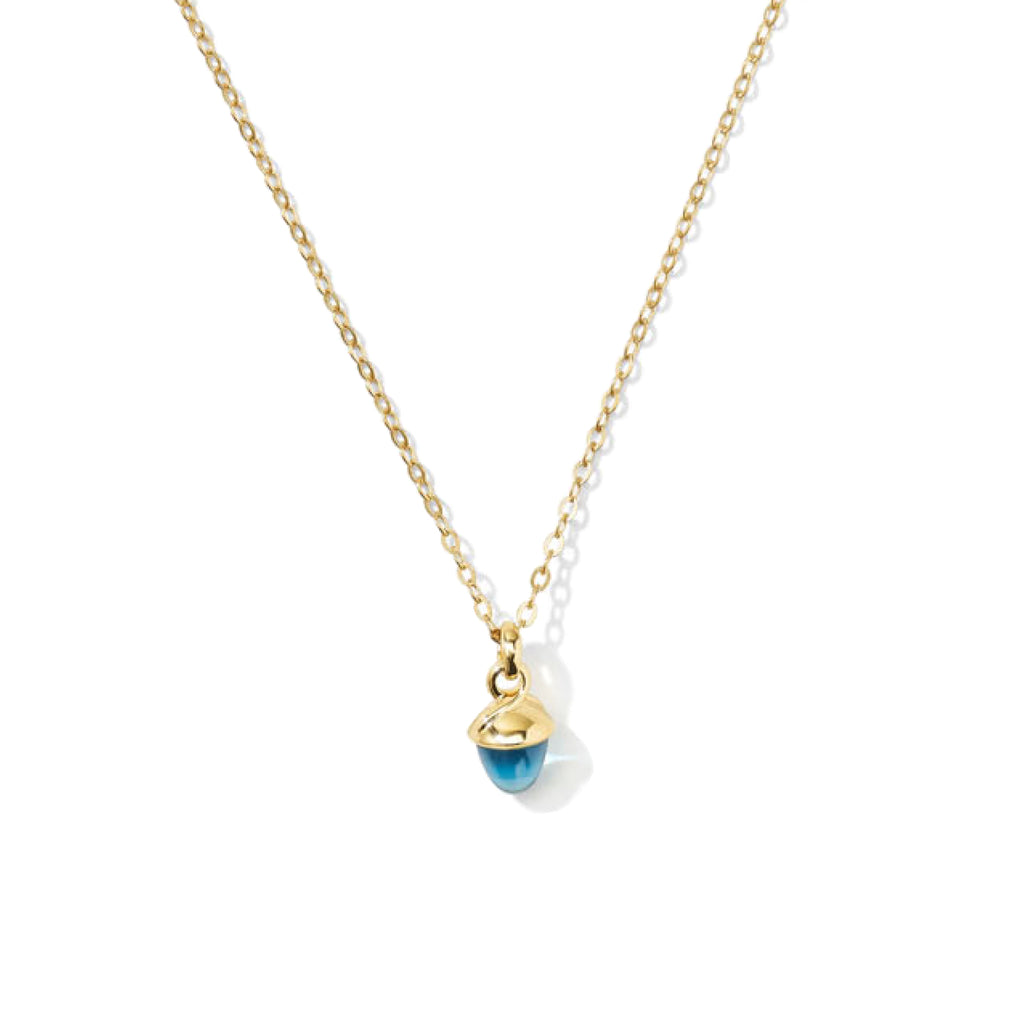 Tamara Comolli myMIKADO Halskette mit Swiss Topas (N-MM-ToSw-yg) aus Gelbgold mit Topas