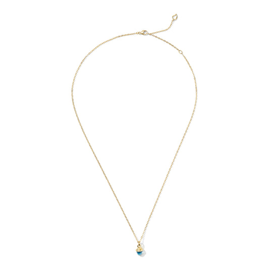 Tamara Comolli myMIKADO Halskette mit Swiss Topas (N-MM-ToSw-yg) aus Gelbgold mit Topas