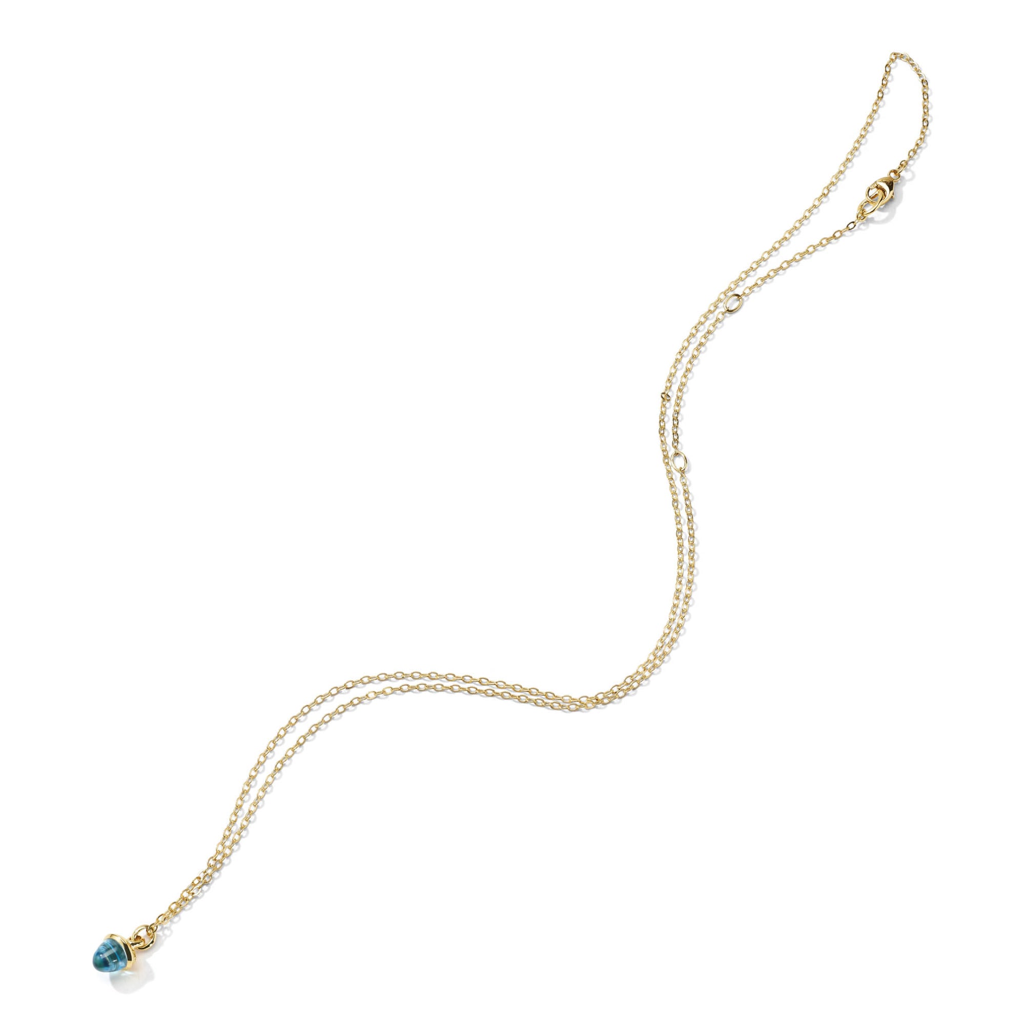 Tamara Comolli myMIKADO Halskette mit Swiss Topas (N-MM-ToSw-yg) aus Gelbgold mit Topas