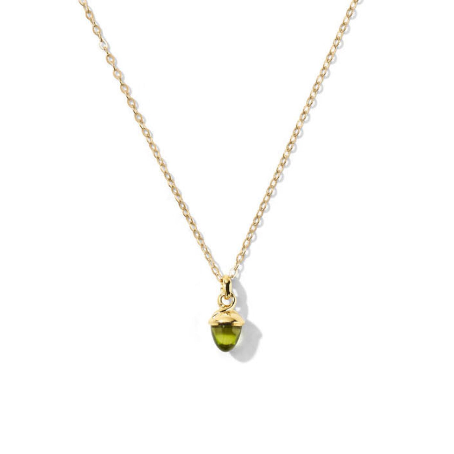 Tamara Comolli myMIKADO Halskette Peridot (N-MM-Per-yg) aus Gelbgold mit Peridot