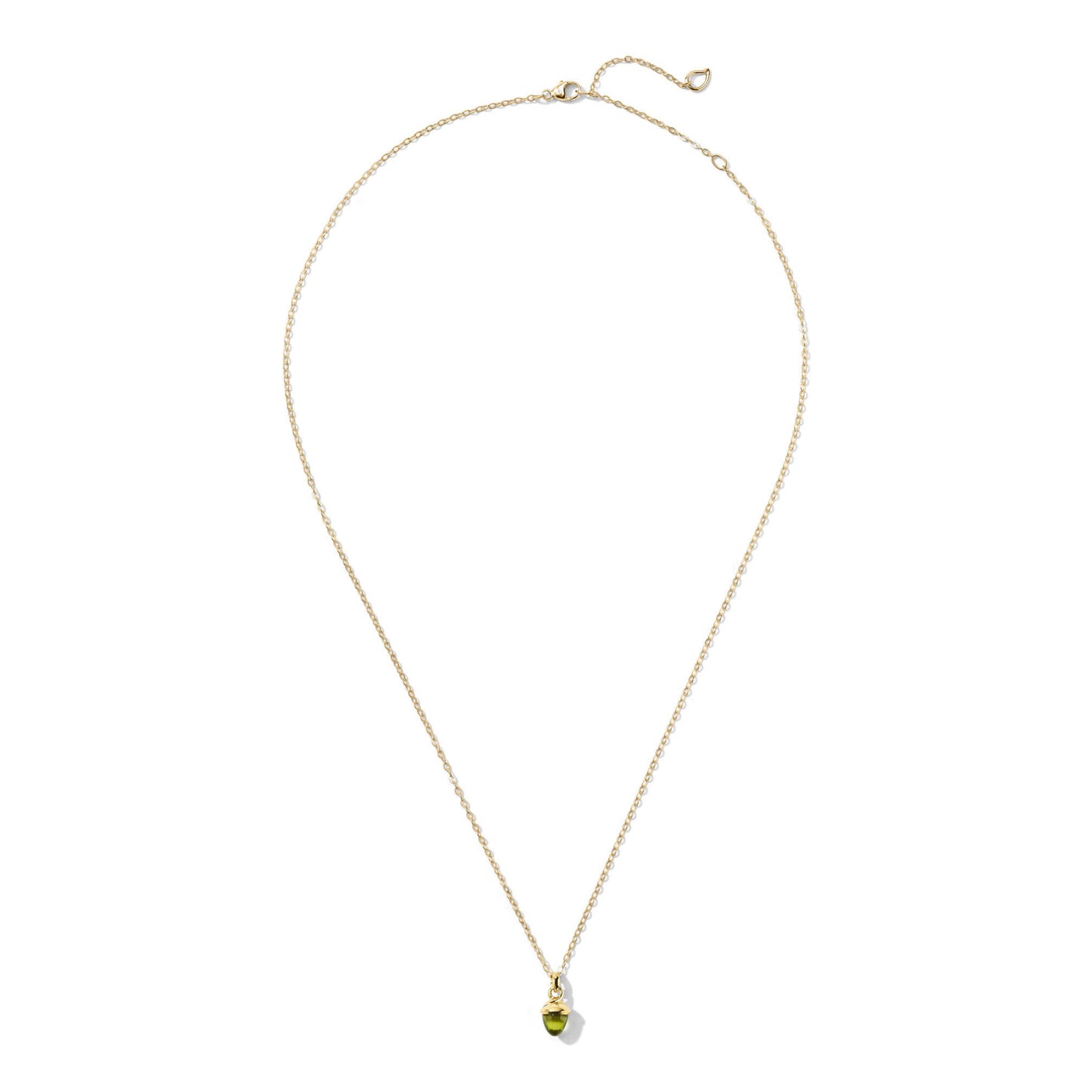 Tamara Comolli myMIKADO Halskette Peridot (N-MM-Per-yg) aus Gelbgold mit Peridot
