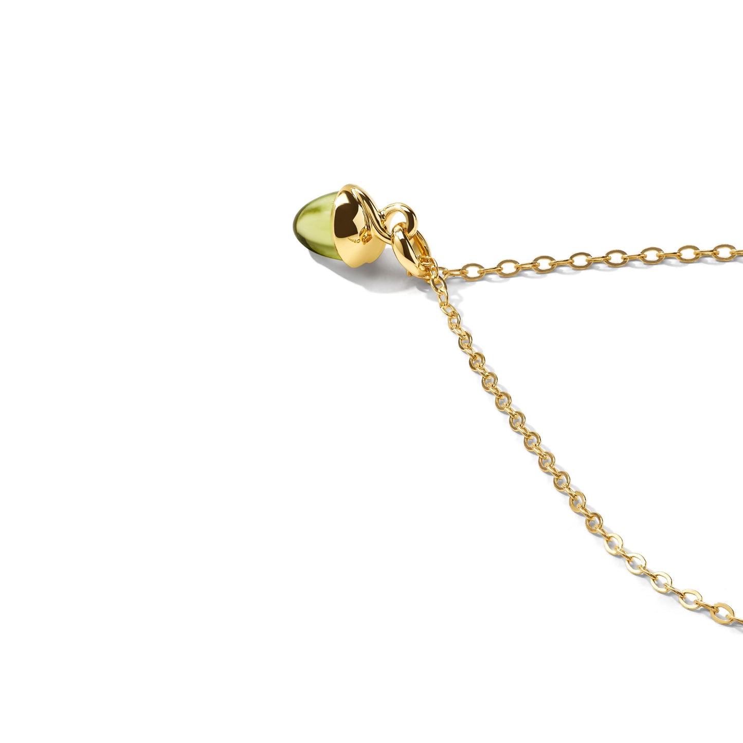 Tamara Comolli myMIKADO Halskette Peridot (N-MM-Per-yg) aus Gelbgold mit Peridot