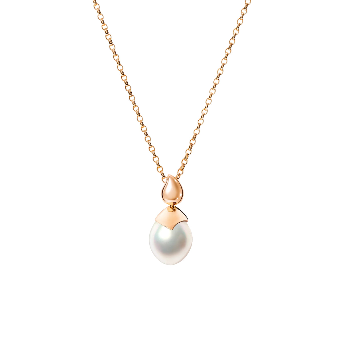 Tamara Comolli PEARL Anhänger (P-PRL-SSP15-rg) aus Roségold