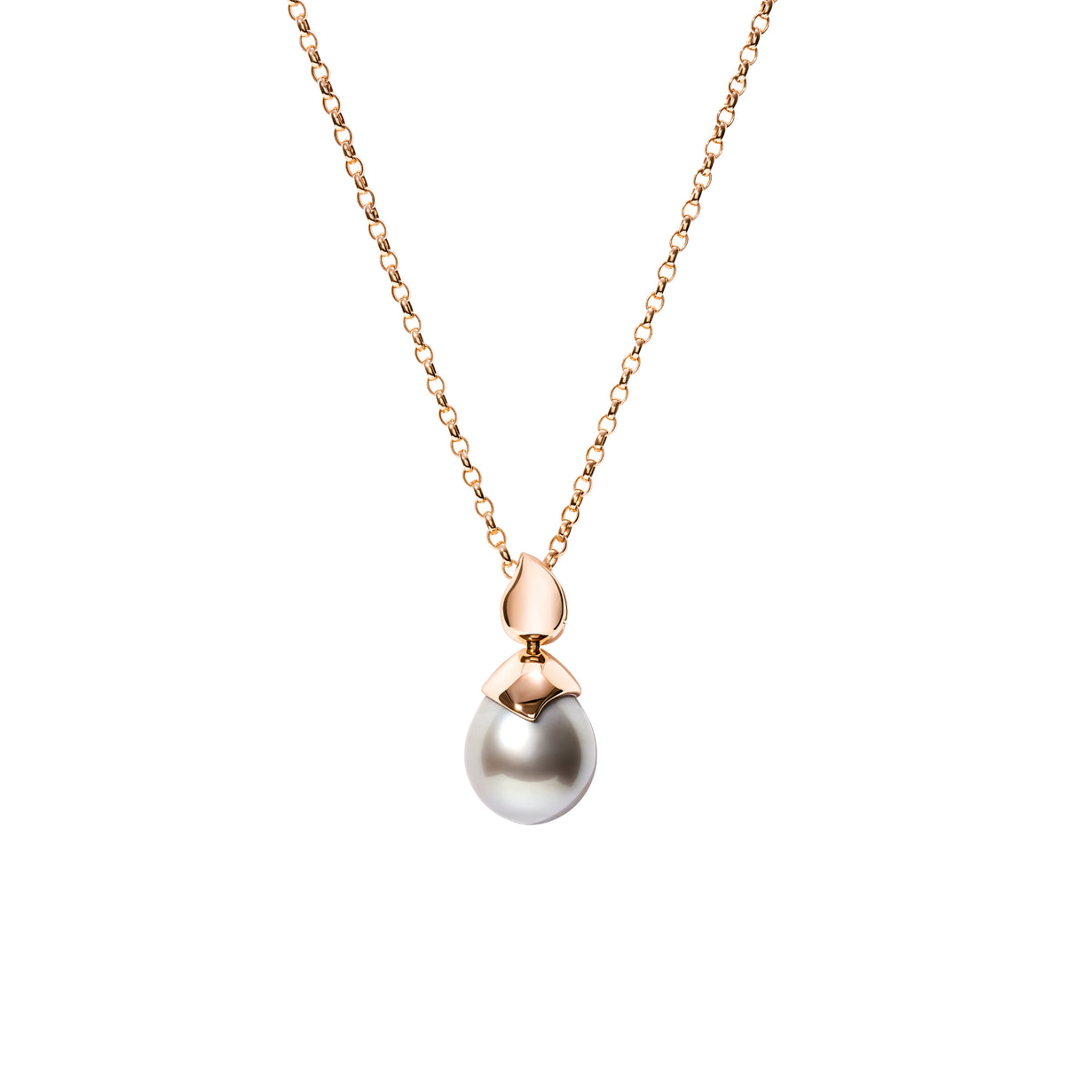 Tamara Comolli PEARL Anhänger (P-PRL-Tah15-rg) aus Roségold