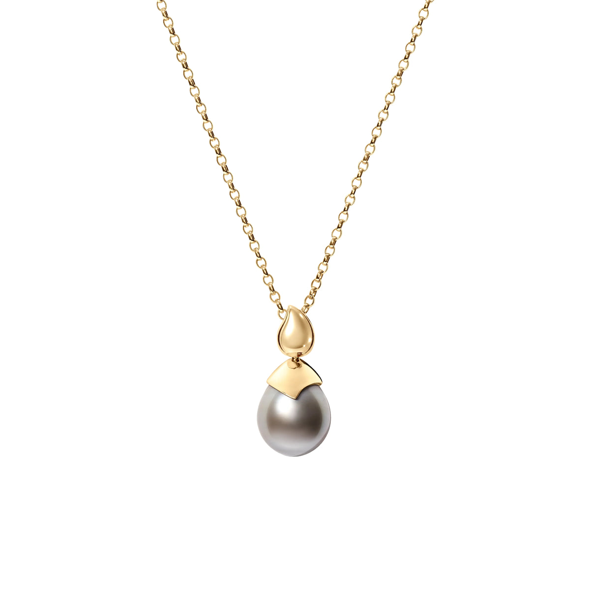 Tamara Comolli PEARL Anhänger (P-PRL-Tah15-yg) aus Gelbgold