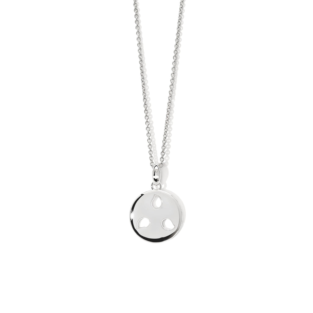 Tamara Comolli SAND DOLLAR Anhänger Small (P-SD-s-wg) aus Weißgold mit Diamant