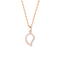 Tamara Comolli SIGNATURE Anhänger Small (P-Sig-s-pl-rg) aus Roségold mit Diamant