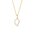Tamara Comolli SIGNATURE Anhänger Small (P-Sig-s-pl-yg) aus Gelbgold mit Diamant