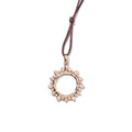 Tamara Comolli SIGNATURE Anhänger Sun large Classic (P-SIG-Sun-l-Cl-rg) aus Roségold mit Diamant