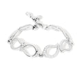 Tamara Comolli SIGNATURE Armband Large (B-Sig-l-1pl-wg) aus Weißgold mit Diamant