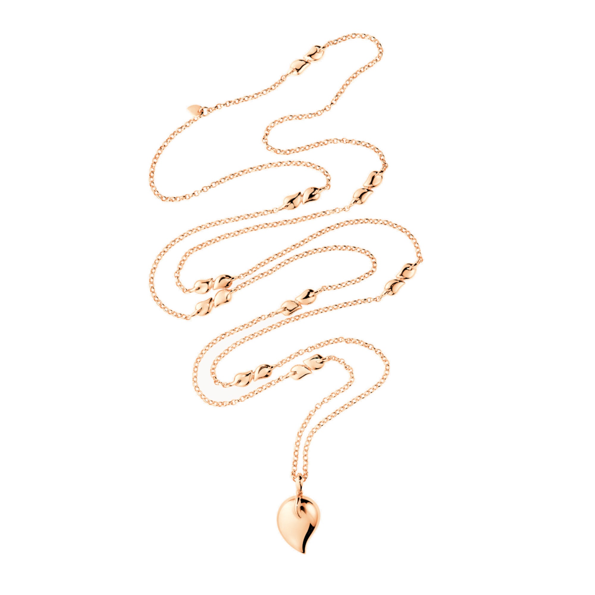 Tamara Comolli SIGNATURE Drop Halskette (N-Dr-rg) aus Roségold