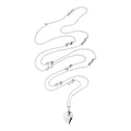 Tamara Comolli SIGNATURE Drop Halskette (N-Dr-wg) aus Weißgold