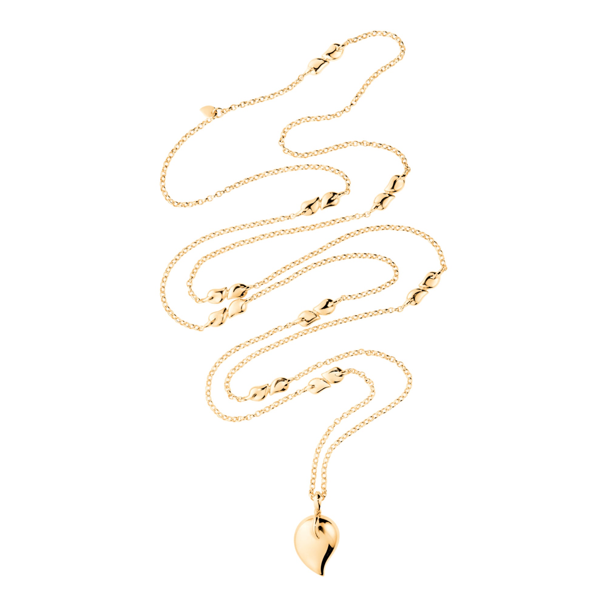 Tamara Comolli SIGNATURE Drop Halskette (N-Dr-yg) aus Gelbgold
