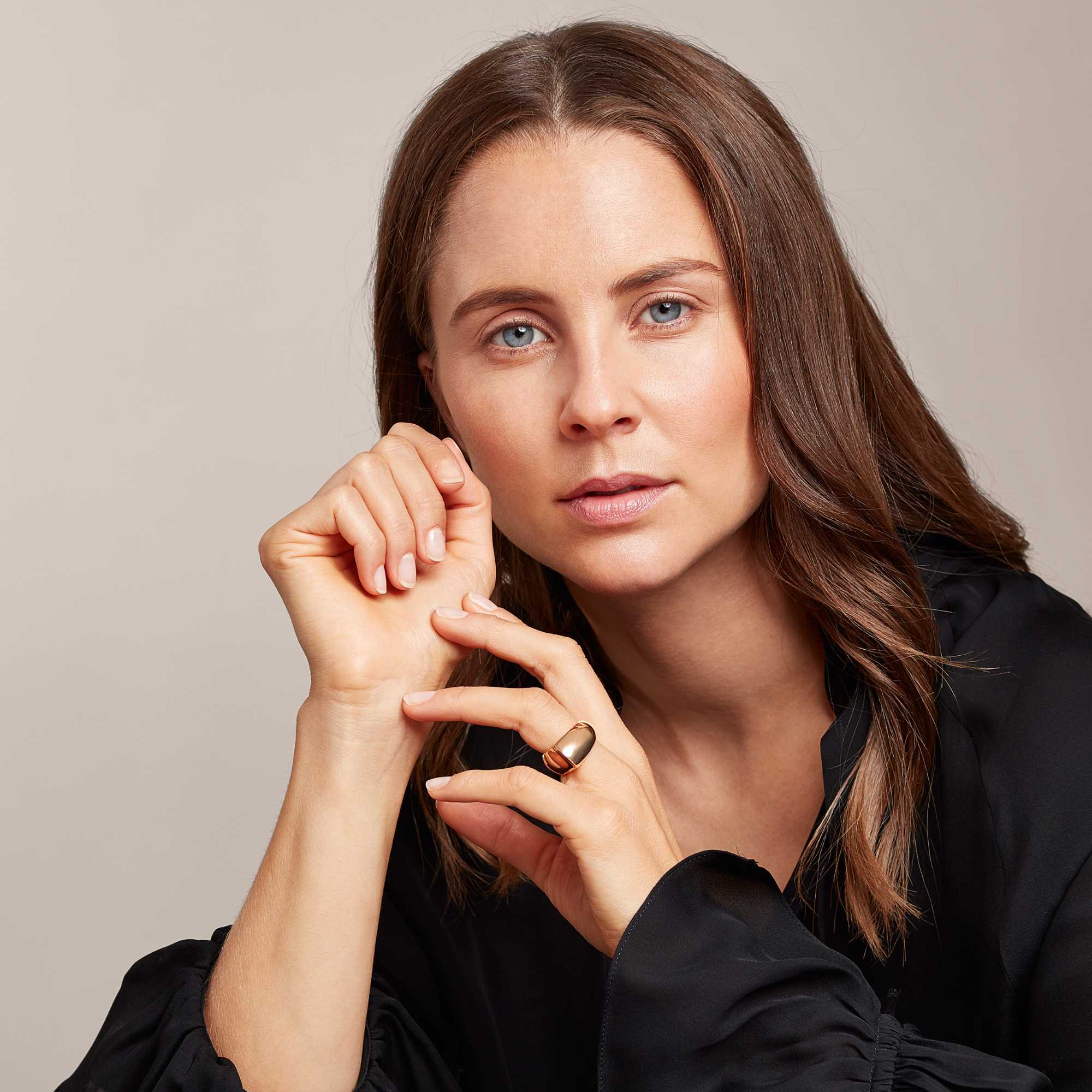 Tamara Comolli SIGNATURE Drop Ring (R-Dr-rg) aus Roségold