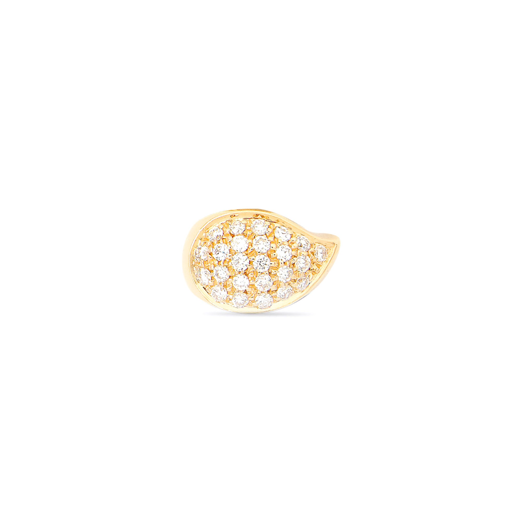 Tamara Comolli SIGNATURE Drop Schließe (A-Dr-p-yg) aus Gelbgold mit Diamant