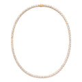 Tamara Comolli SIGNATURE Halskette Rivière (N-SIG-R-Cl-rg) aus Roségold mit Diamant