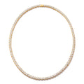 Tamara Comolli SIGNATURE Halskette Rivière (N-SIG-R-Cl-yg) aus Gelbgold mit Diamant