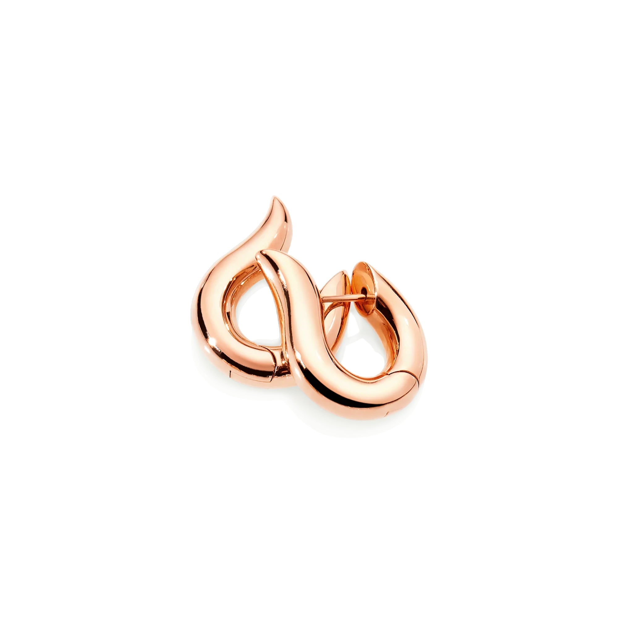 Tamara Comolli SIGNATURE Hoop Ohrringe (E-Ho-l-rg) aus Roségold