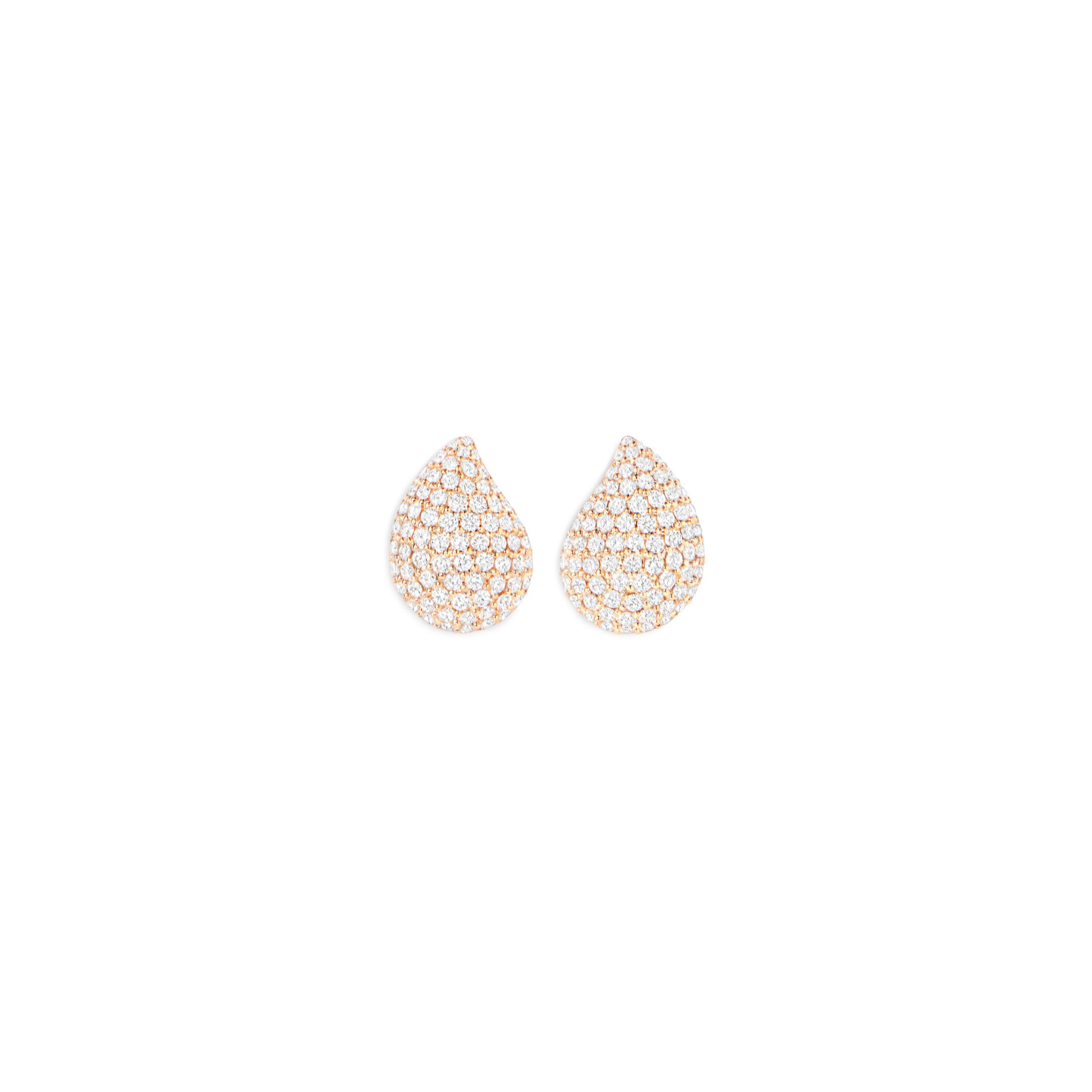 Tamara Comolli SIGNATURE Ohrstecker Small (E-Sig-s-p-rg) aus Roségold mit Diamant