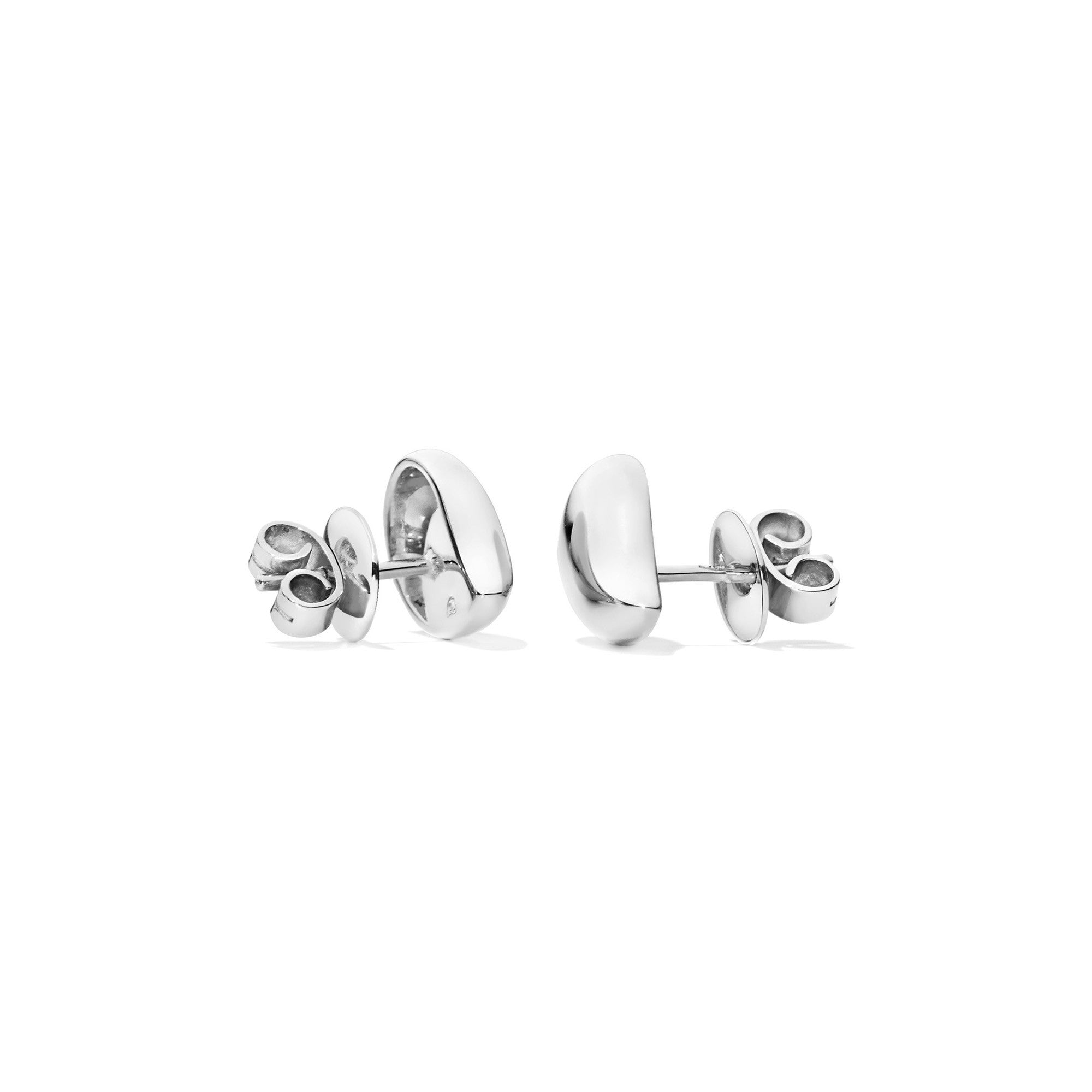 Tamara Comolli SIGNATURE Ohrstecker Small (E-Sig-s-wg) aus Weißgold