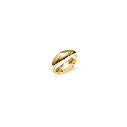 Tamara Comolli SIGNATURE Oval Verschluss (A-SIG-Ov-yg) aus Gelbgold