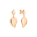 Tamara Comolli SIGNATURE Wave 2 Tropfenelemente Ohrhänger (E-Sig-Wave-2-rg) aus Roségold