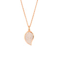 Tamara Comolli SIGNATURE Wave Anhänger (P-Sig-Wave-s-p-rg) aus Roségold mit Diamant
