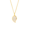Tamara Comolli SIGNATURE Wave Anhänger (P-Sig-Wave-s-p-yg) aus Gelbgold mit Diamant