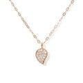 Tamara Comolli SPARKLE Drop Halskette (C-Spa-1-Dr-p-rg-45) aus Roségold mit Diamant