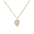 Tamara Comolli SPARKLE Drop Halskette (C-Spa-1-Dr-p-yg-45) aus Gelbgold mit Diamant