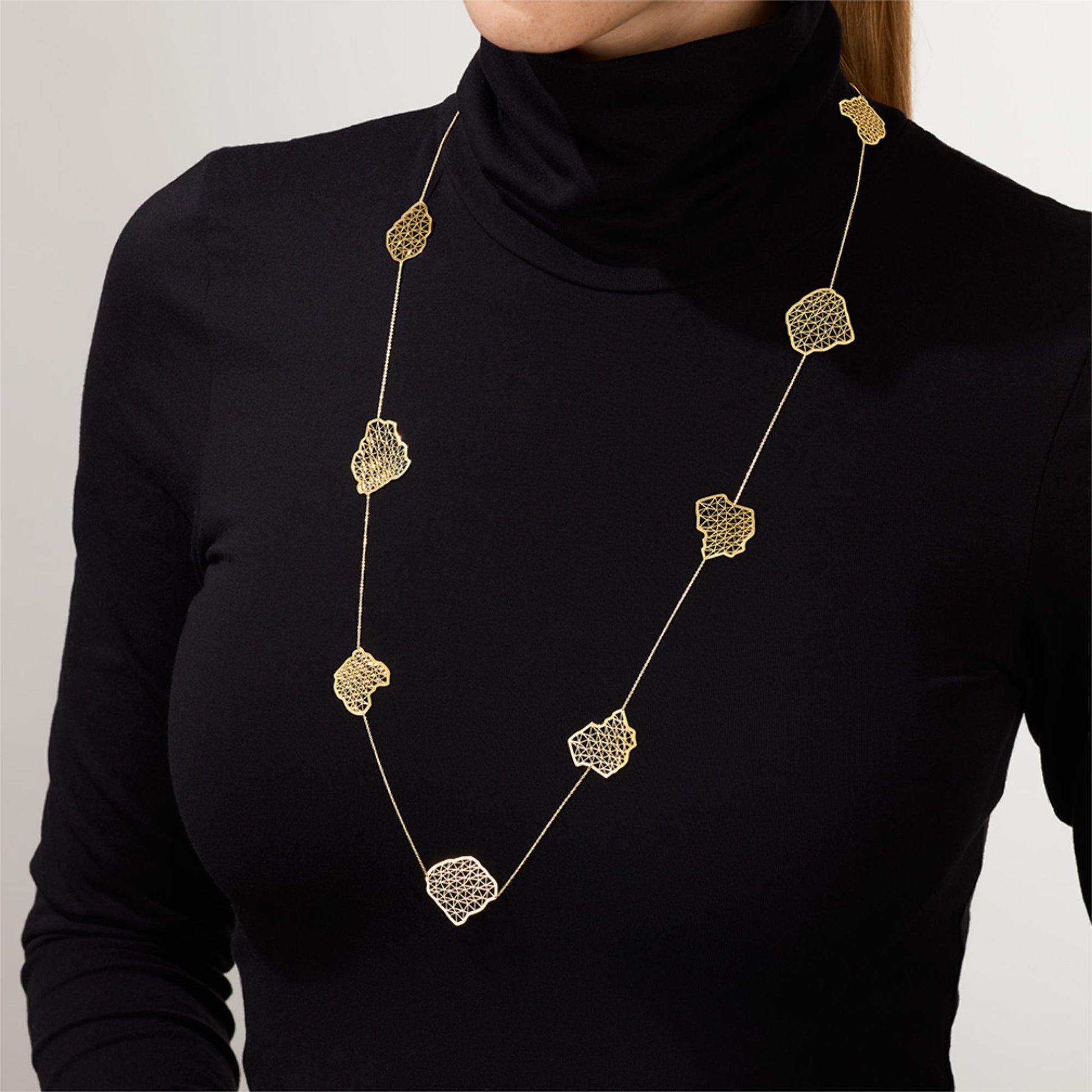 Topia Vision Kette Halskette von Niessing (N383010-800mm-cy)