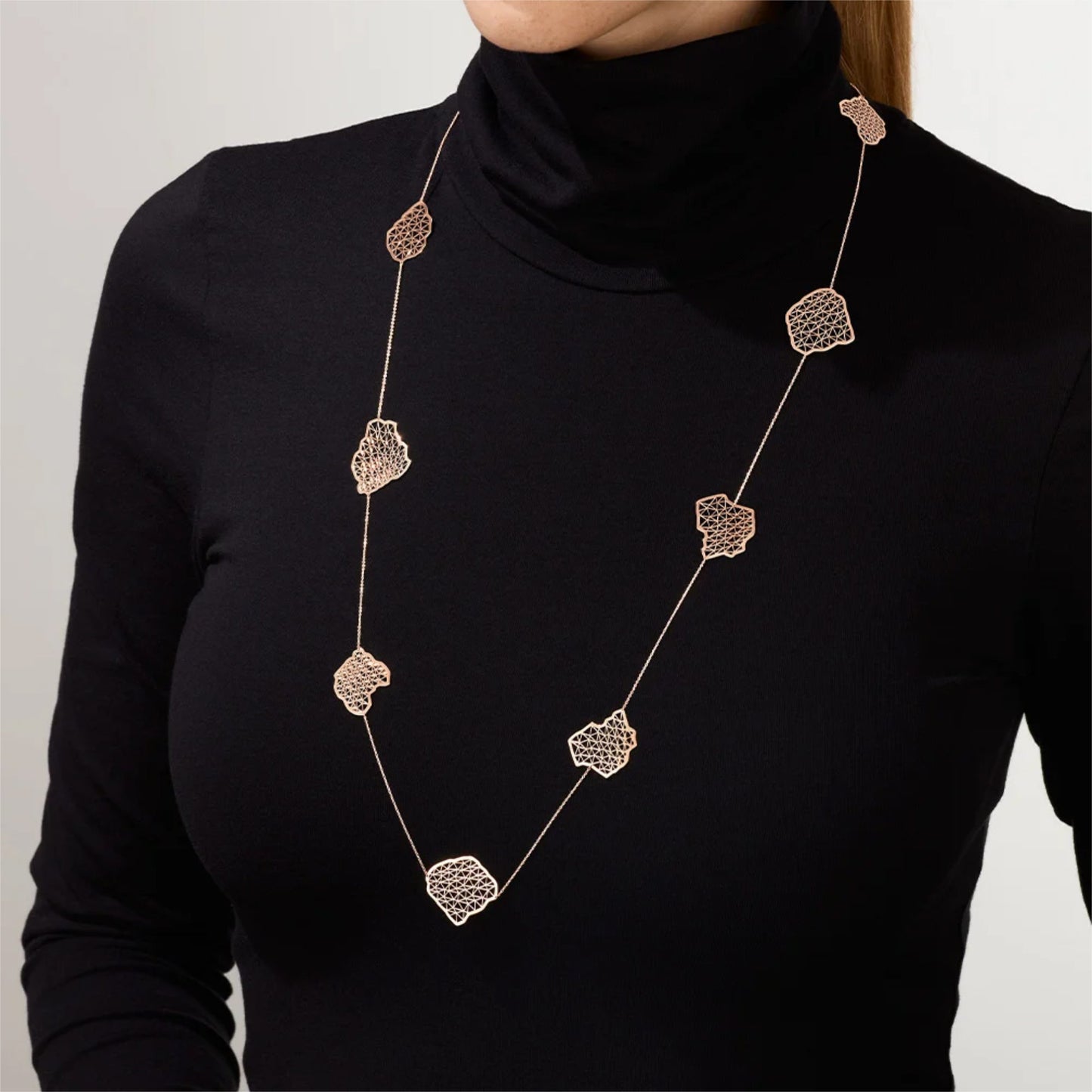 Topia Vision Kette Halskette von Niessing (N383010-800mm-rw)