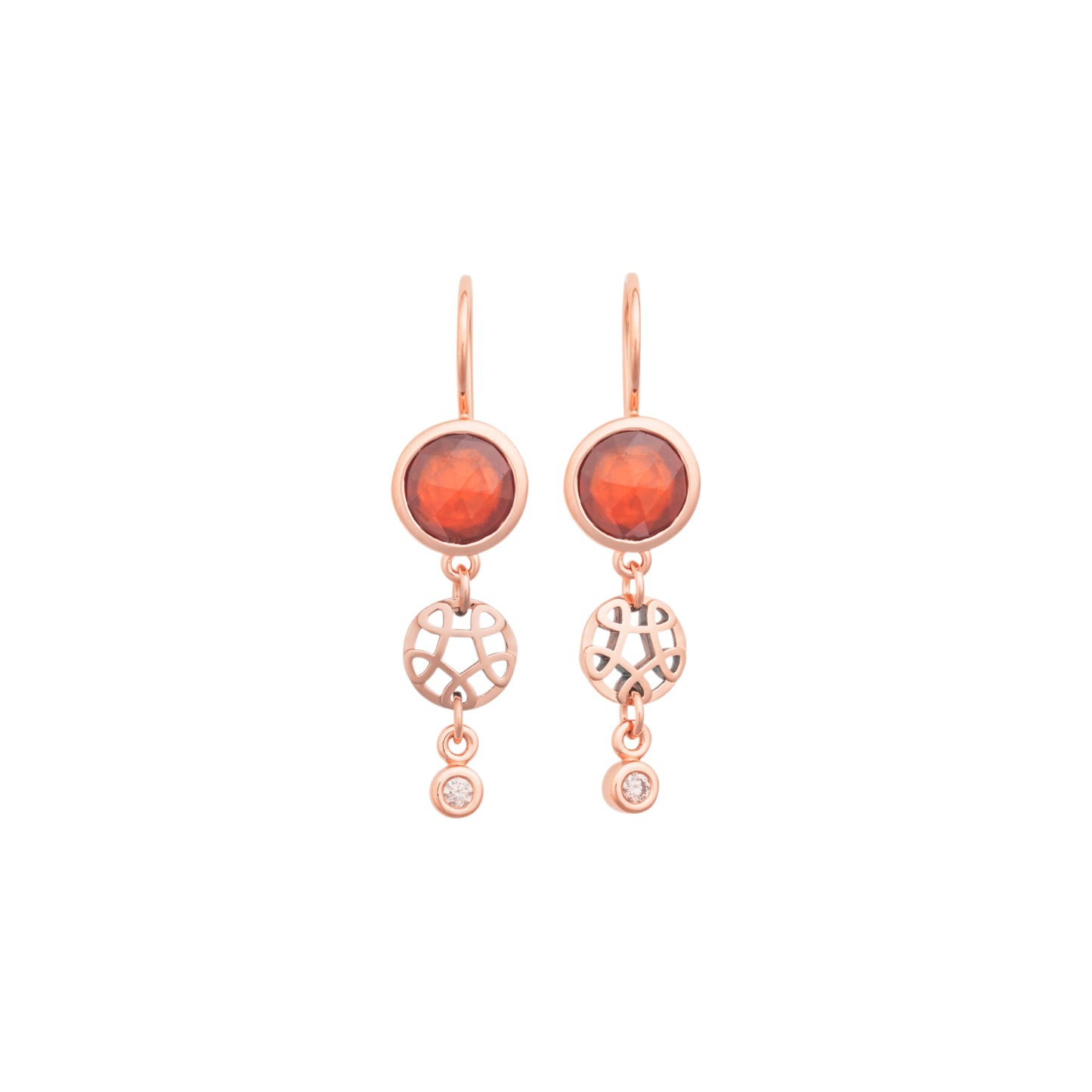 Toujours Ajour Ohrschmuck, Roségold • Diamant von Bron (8OR4842HEBCBR)