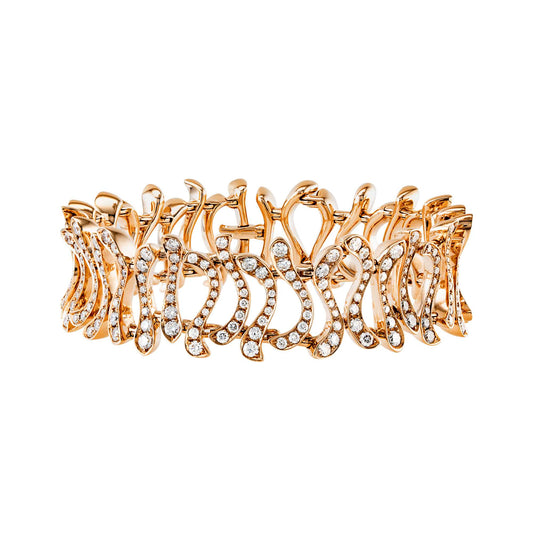 Varieté Armband, Bicolor-Gold • Diamant von Hans D. Krieger (211.5213.02.3)