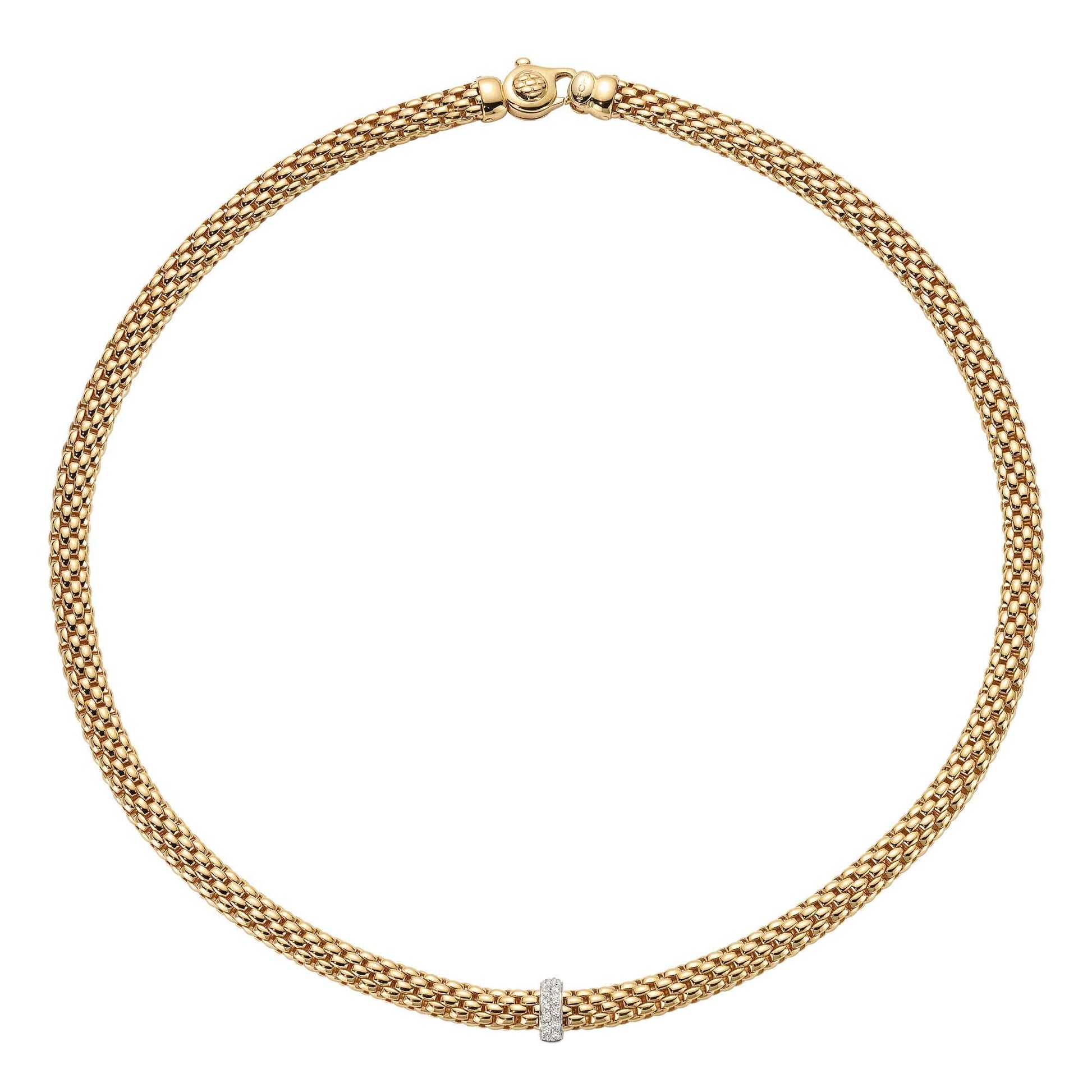 Vendôme Flex'it Collier, Bicolor-Gold • Diamant von FOPE (56002CX_BB_G_XBX_043)