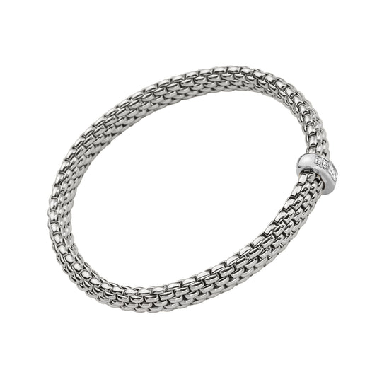 Vendôme Flex'it Armband mit Diamanten, Weißgold • Diamant von FOPE (58302BX_BB_B_XBX_0XS)