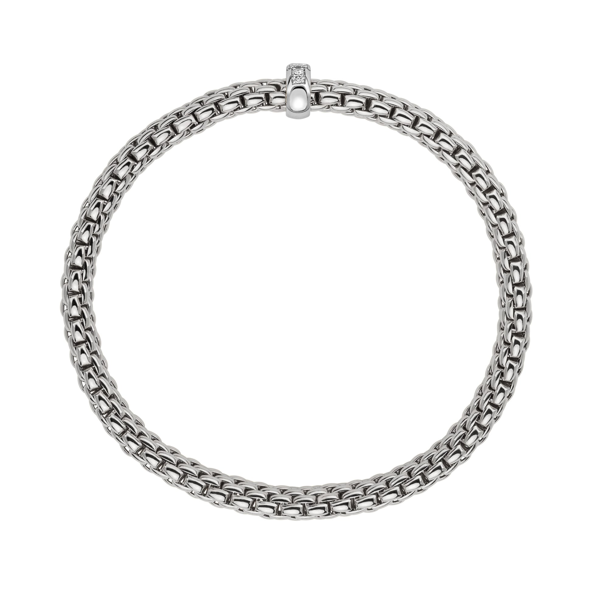 Vendôme Flex'it Armband mit Diamanten, Weißgold • Diamant von FOPE (58302BX_BB_B_XBX_0XS)