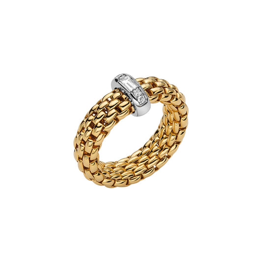 Vendôme Flex'it Ring mit Diamanten, Bicolor-Gold • Diamant von FOPE (58302AX_BB_G_XBX_00S)