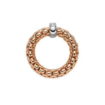 Vendôme Flex'it Ring mit Diamanten, Bicolor-Gold • Diamant von FOPE (58302AX_BB_R_XBX_00S)