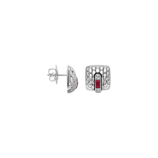 Vendôme Gold Ohrstecker, Weißgold • Diamant • Rubin von FOPE (58302OX_B4_B_XXX_000)