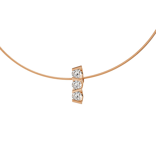 Vivida Anhänger von Niessing (N403943-4mm-3x-0.23ct-cr)