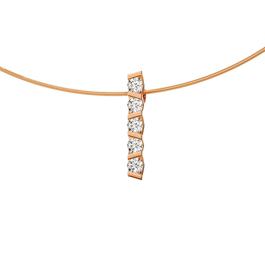 Vivida Anhänger von Niessing (N403945-4mm-5x-0.23ct-cr)