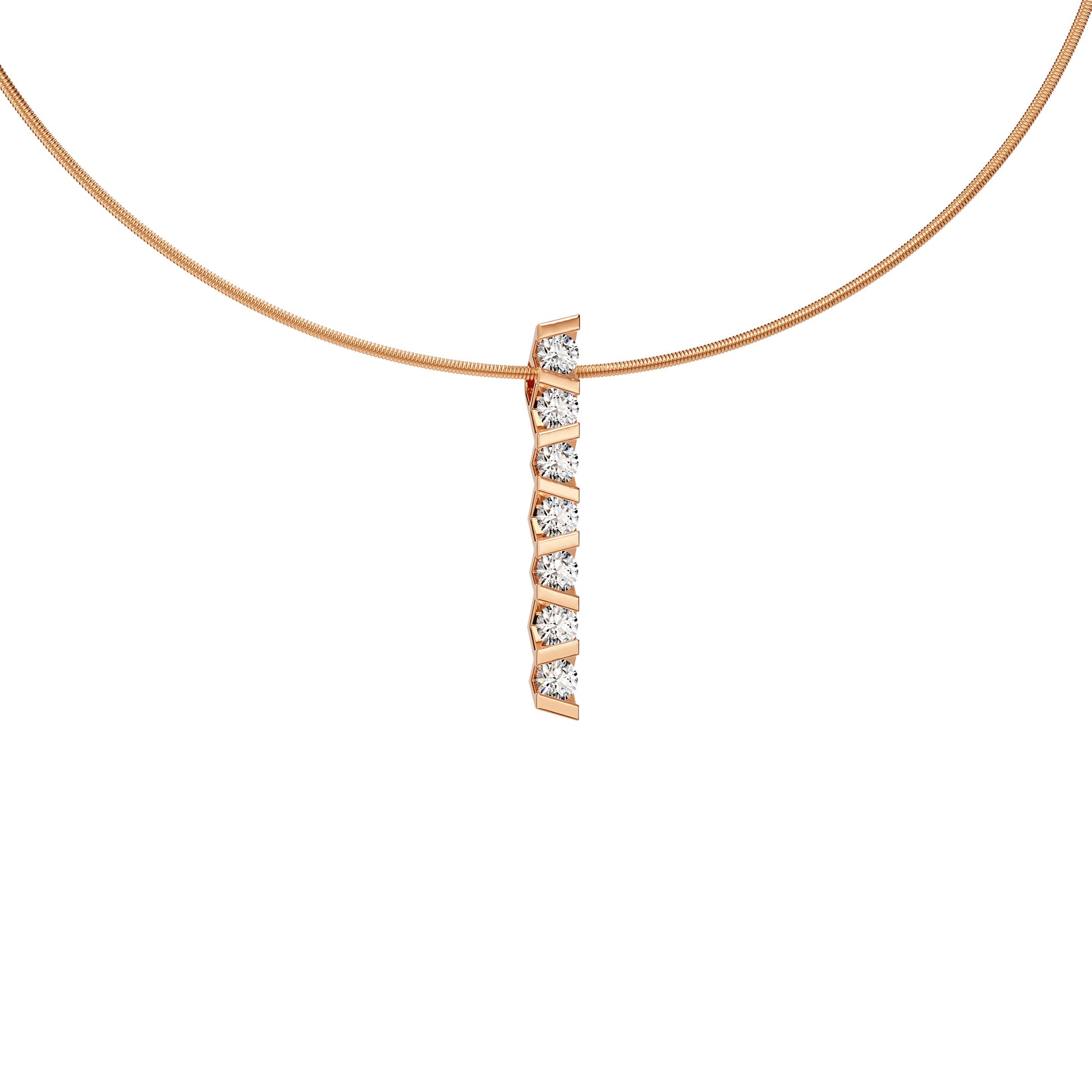 Vivida Anhänger von Niessing (N403947-2.8mm-7x-0.08ct-cr)