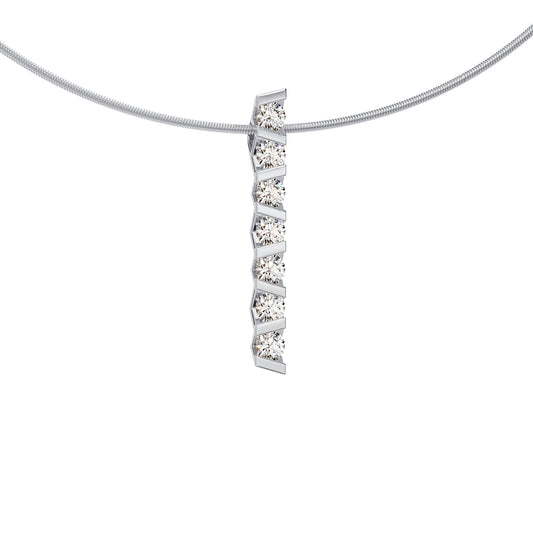 Vivida Anhänger von Niessing (N403947-4mm-0.23ct-pt)