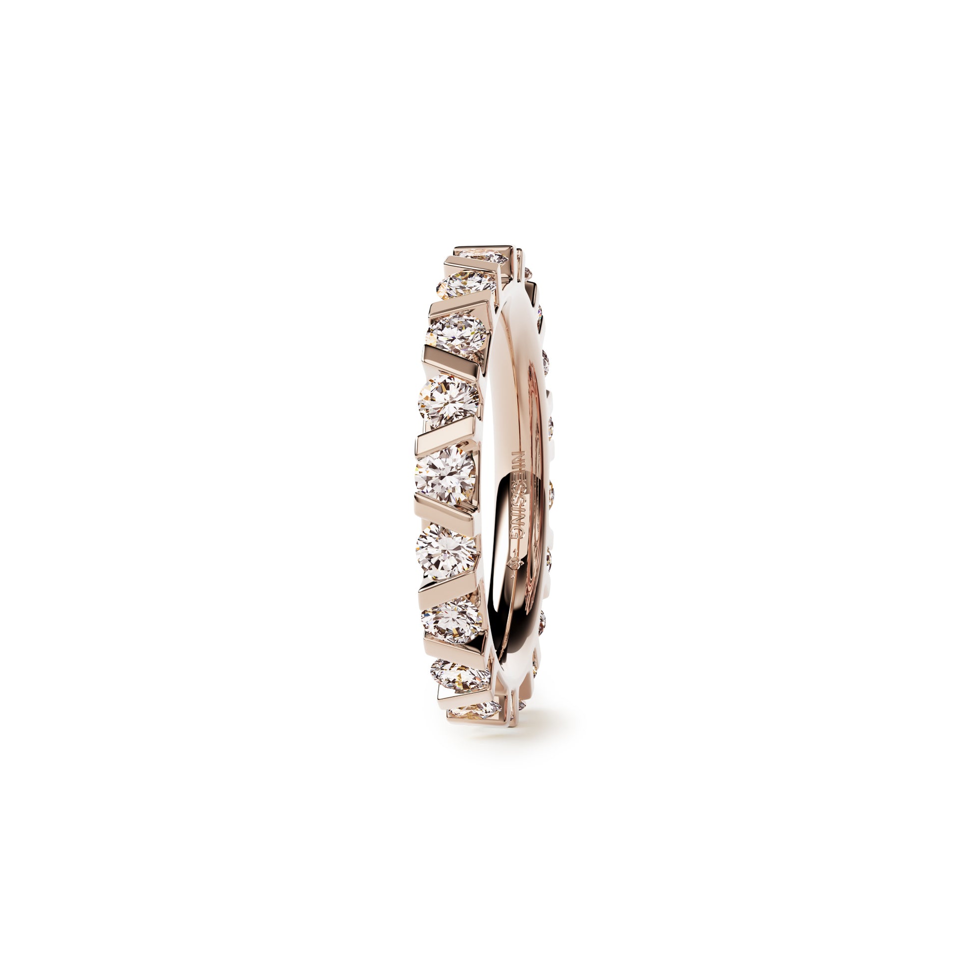 Vivida C Ring von Niessing (N401940-2.8mm-0.08ct-cinnamon-rw)