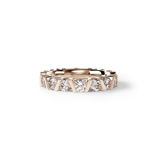 Vivida C Ring von Niessing (N401940-2.8mm-0.08ct-cinnamon-rw)