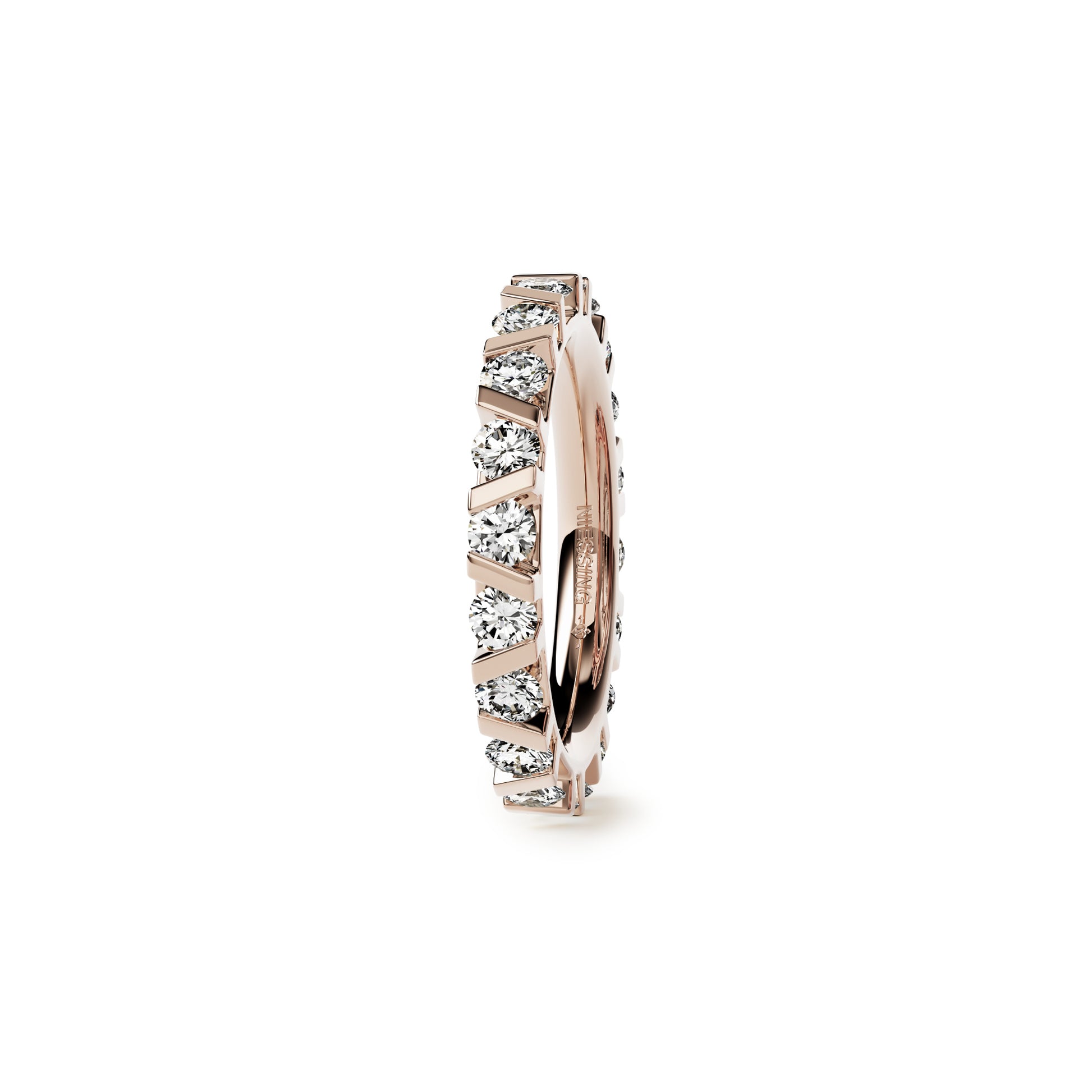 Vivida C Ring, Diamant von Niessing (N401940-2.8mm-0.08ct-gloss-rw)