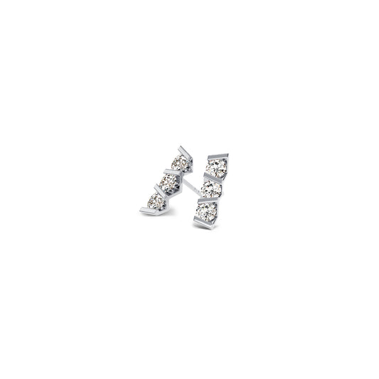 Vivida Ohrstecker von Niessing (N404943-2.8mm-0.08ct-pt)